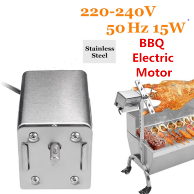 BARBECUE ROSTICCERIA HOG ROAST SPIT MOTORE RETE ELETTRICA - Foto 9