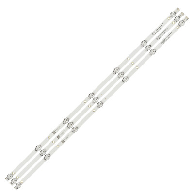 Kit/3pcs LED Strips For YAL13-00730300-18 RF-AZ400E30-0701S-11