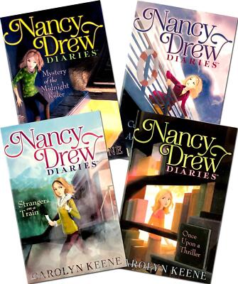 New NANCY DREW DIARIES Series Carolyn Keene Boxed Gift Set Books 1