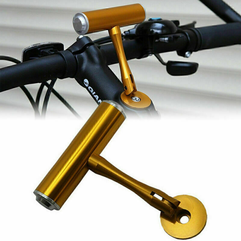 MTB Cycling Bike Bicycle Light Handle Bar Extender Mount Lamp Bracket