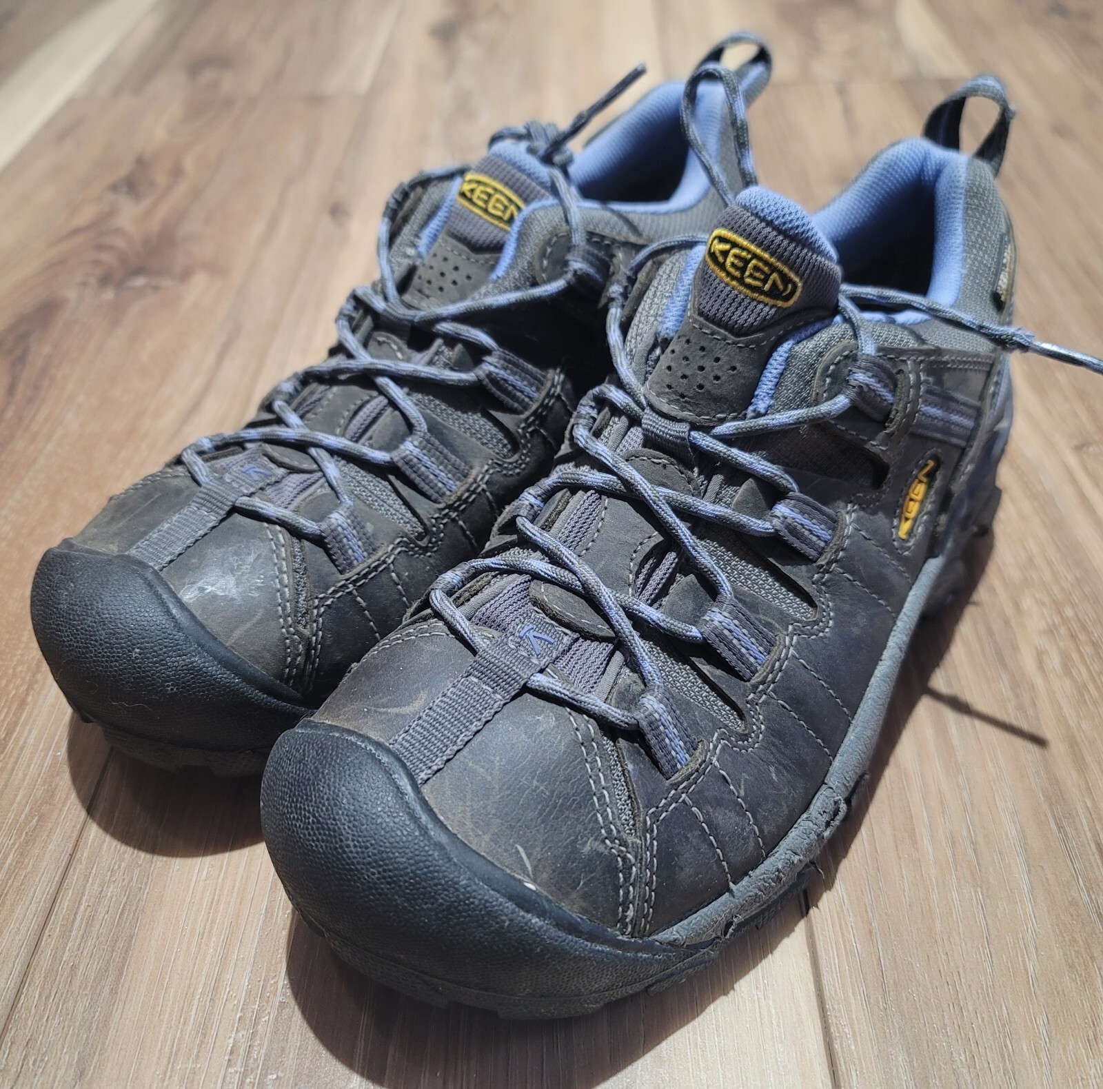 KEEN Targhee Scarpe da Escursionismo Donna Taglia 81 2 Secche Impermeabili (Grigio)