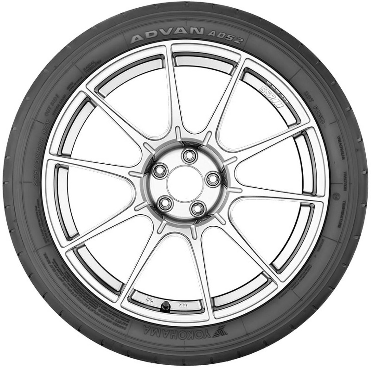 1 New Yokohama Advan A052 - 265/35r18 Tires 2653518 265 35 18 | eBay