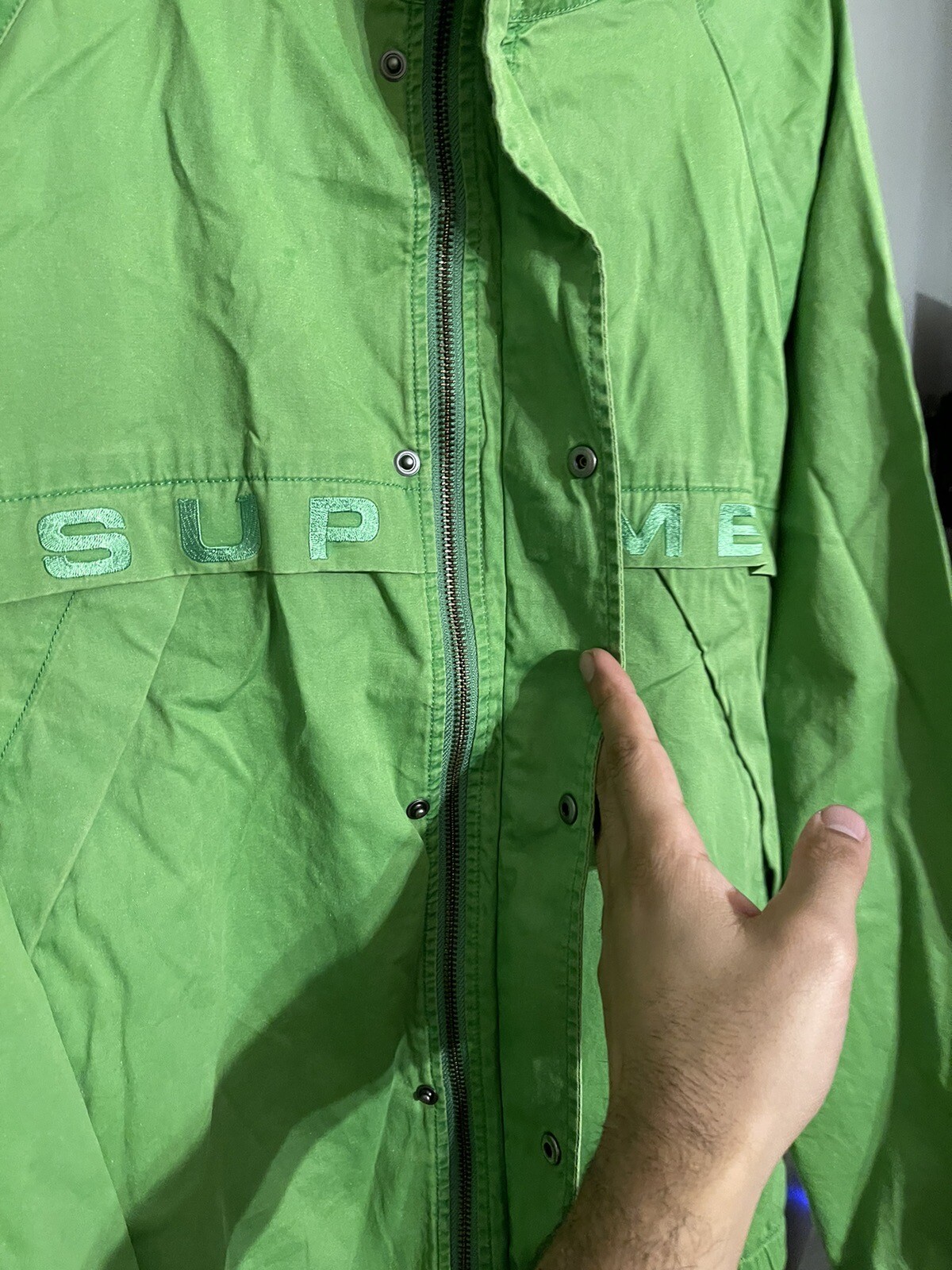 Supreme Overdyed Twill jacket - Size L - image 2