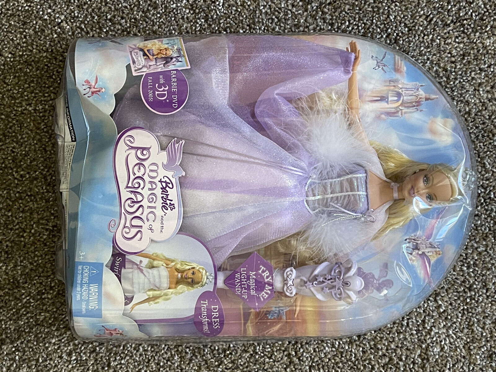 NEW Barbie the Magic of Pegasus Up Doll Cheap bargain Wand Magical NIB New Shipping Free Light