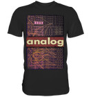 Analog Modular Synthesizer Retro Synth Produzent T-Shirt