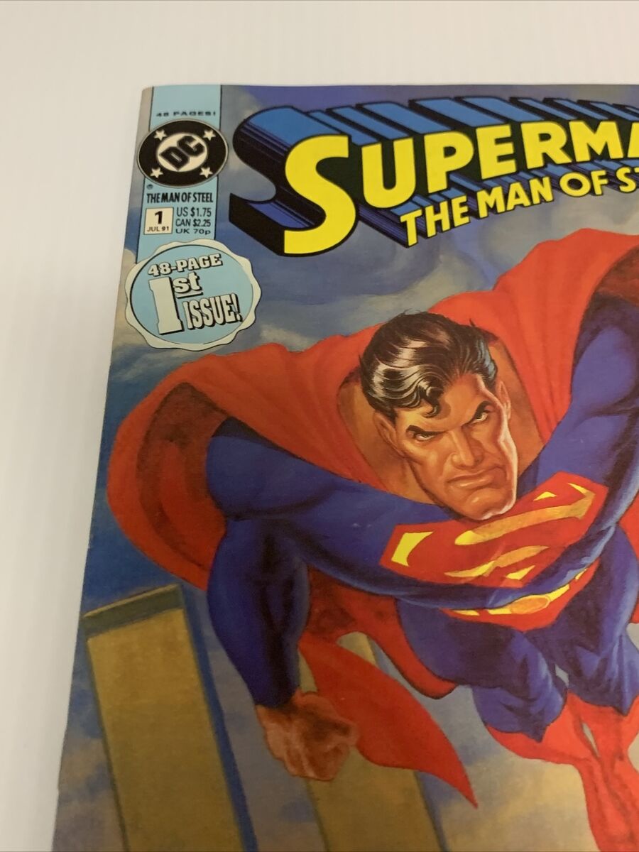 The man of steel comic books issue 1