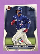 2023 Bowman Yhoangel Aponte 1st Bowman #BP-110 Toronto Blue Jays (G)