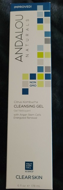 citrus kombucha cleansing gel