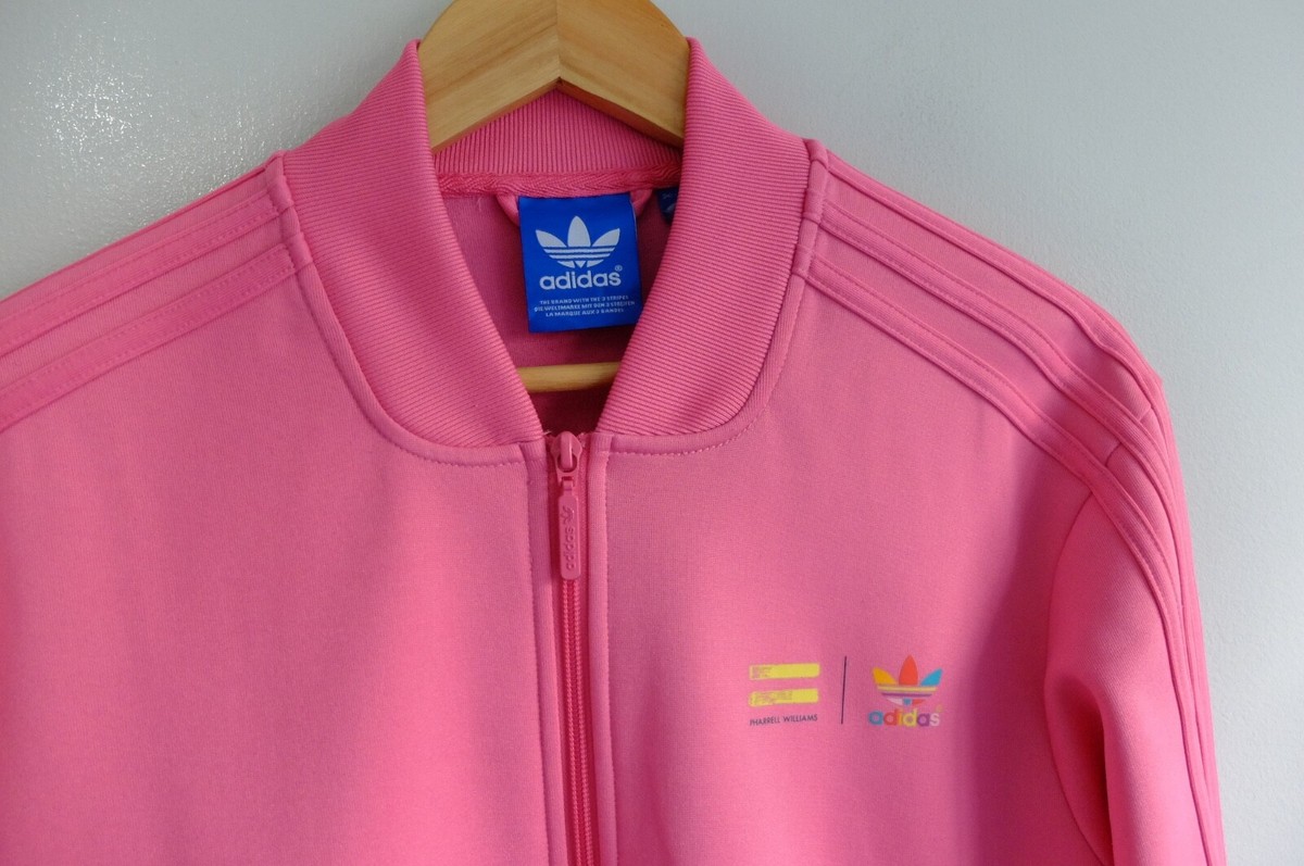 Adidas Originals x Pharrell Williams jacket S Pink Track TT Bomber