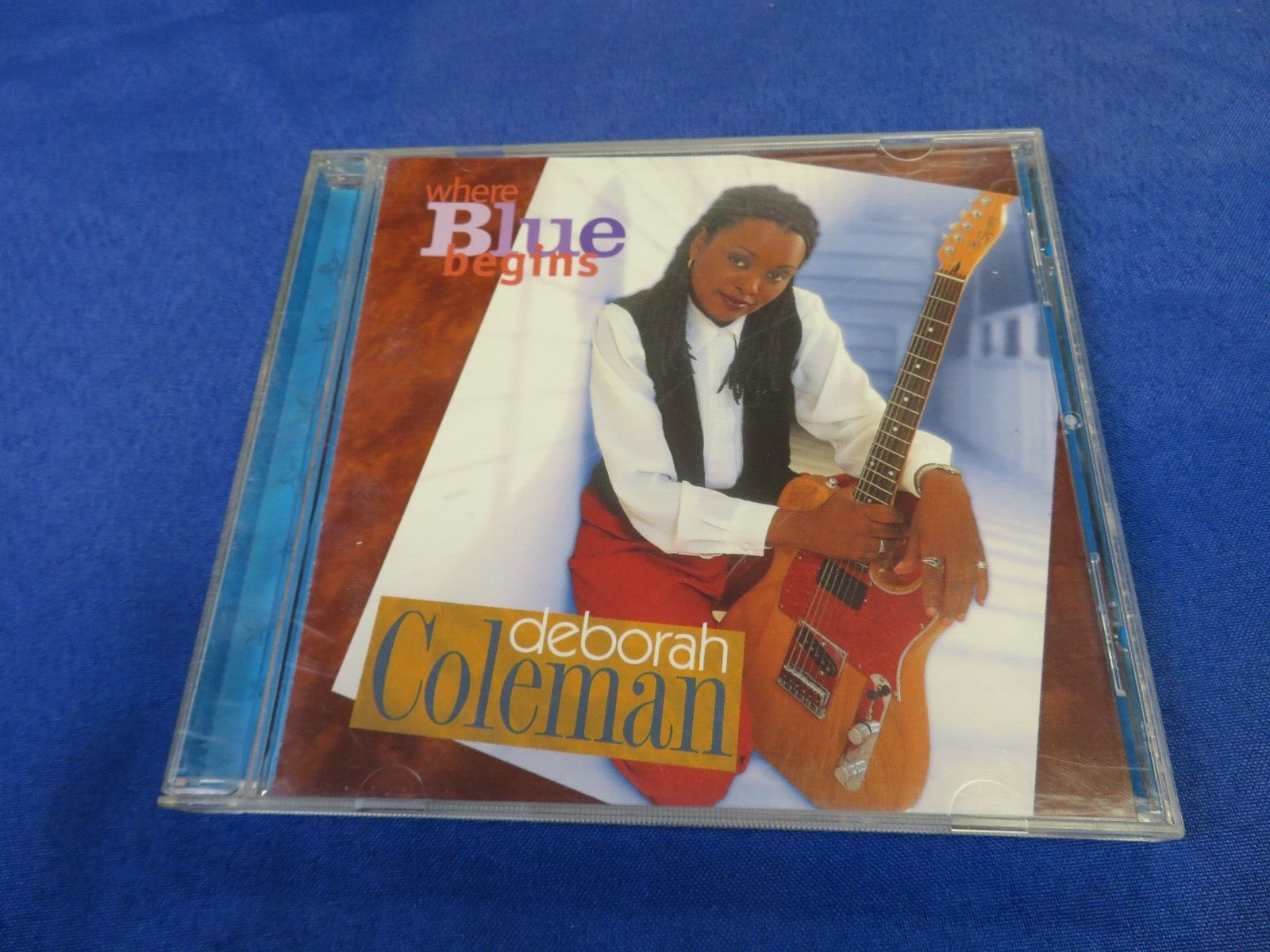 Where Blue Begins by Deborah Coleman (CD, 1998)