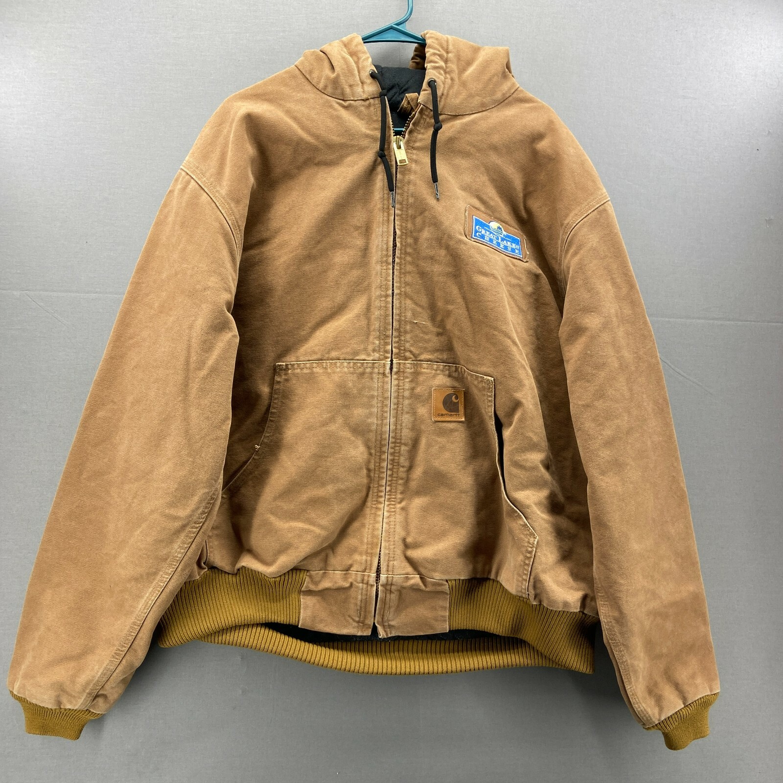 Carhartt Jacket Mens XL Fleece Lined 