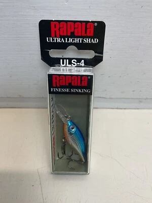 Rapala ULS04 SB Silver Blue Lure NEW