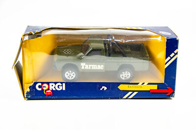 Corgi 1/36 Mazda B1600 4x4 Lifted Pickup Truck Tarmac Army Green