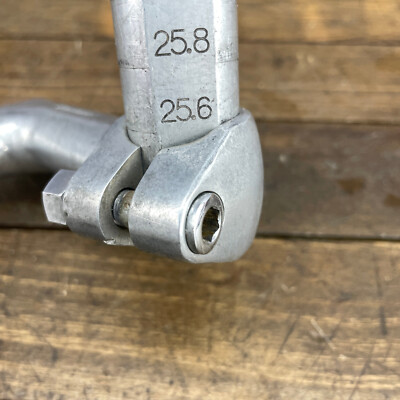 Vintage Nitto Dynamic Forged Stem 25.4 Clamp 22.2 mm 0 Deg 90 mm