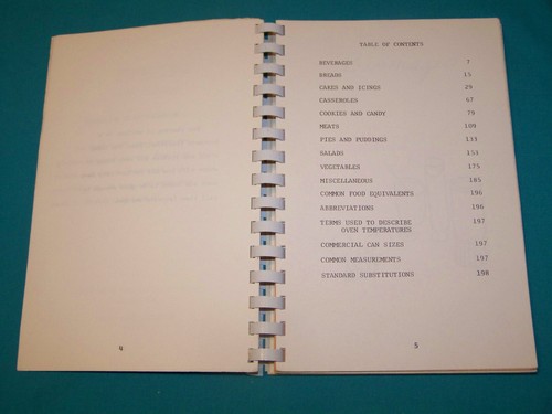 Tennessee Association For The Deaf Cookbook Knoxville TN 1971 Tennessee - Picture 2 of 4