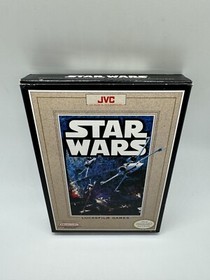 Star Wars Nintendo NES Complete CIB W/ Extremely Rare Hint Book Guide Near Mint!
