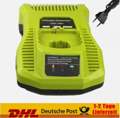 P117 Ladegerät für RYOBI One+ Plus P104 P107 P108 12V-18V AKKU Schnellladegerät