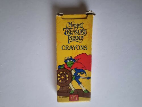 McDonalds Maccas Muppet Treasure Island Crayons