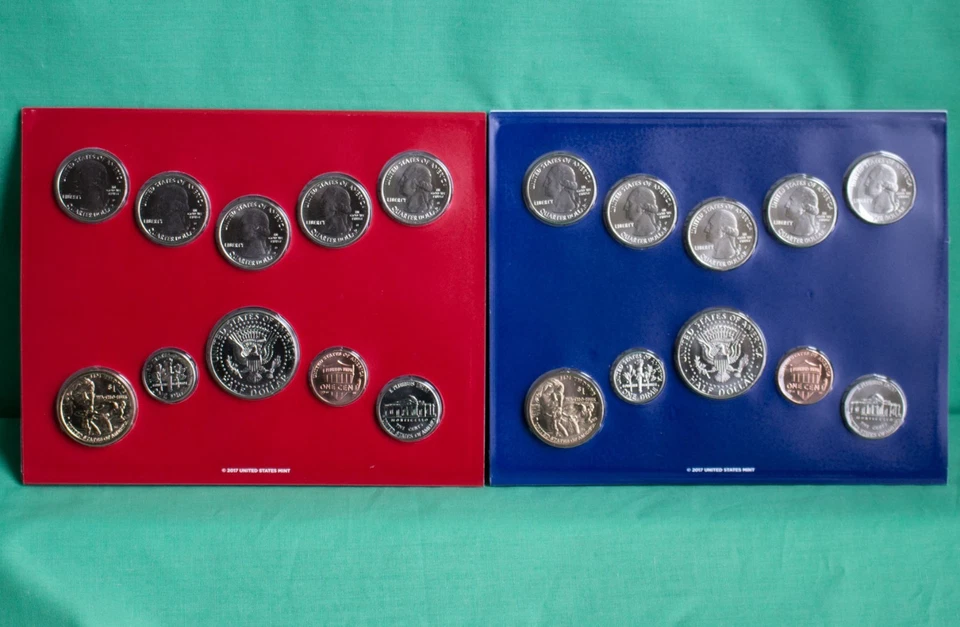 2018 ANNUAL US Mint Uncirculated Coin Set with 20 P and D Coins Complete - Image 3 of 4