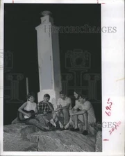 1966 Press Photo Ella Solomons, Bruce Webster, Nicky Grant, Jane Murphey & Alan
