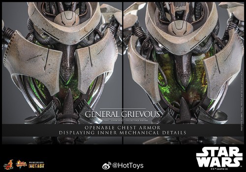 Pre-Sale 1/6 Hot Toys MMS760D67 Star Wars: Revenge of the Sith General Grievous - Picture 15 of 15