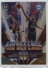 2021-22 Panini Donruss Optic Air Defense Holo Prizm Joel Embiid #5 0v5q