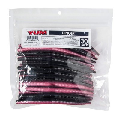 YUM Dinger Bulk 30-Pack - Red Shad - 5''