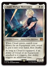 Cloud, Midgar Mercenary #10 (NM) Final Fantasy FIN Magic MTG