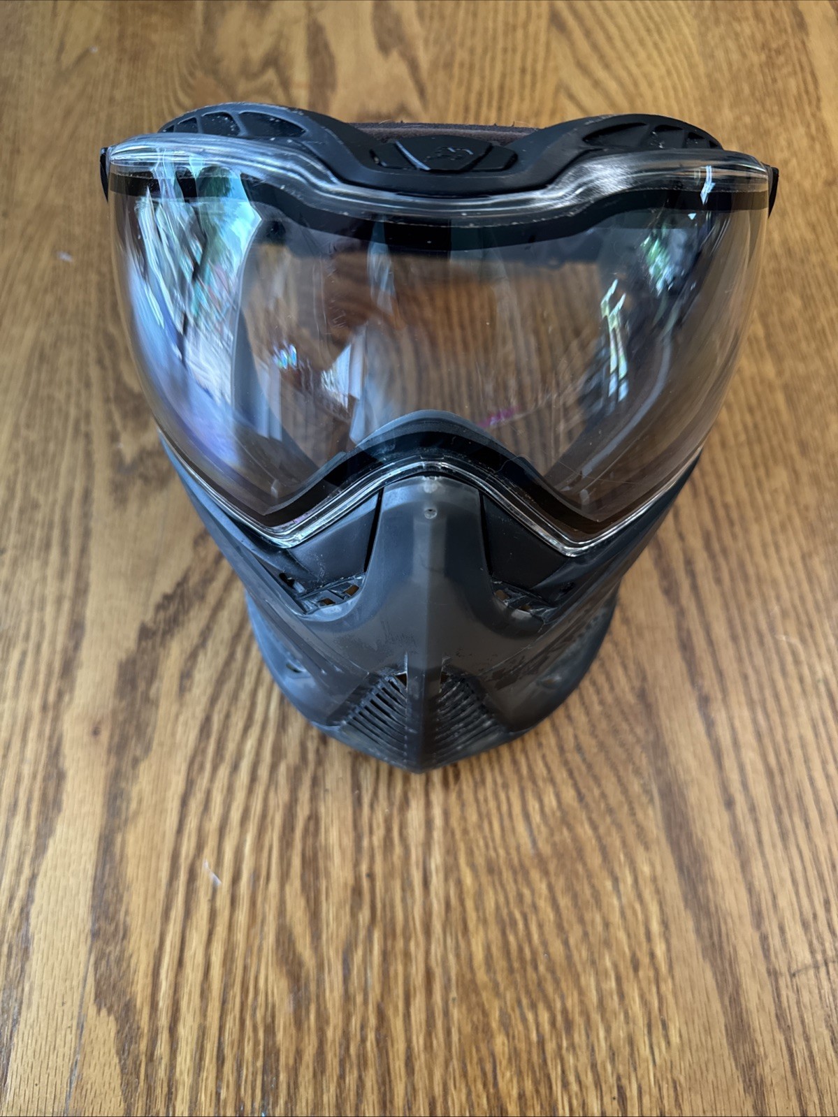 HK Army Push Unite Smoke Camo Paintball Mask Goggle Used Good Condition