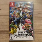 Super Smash Bros Ultimate Nintendo Switch Game in Original Case Tested Works