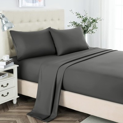 Lanest Housing Twin Xl Sheet Set 2400 Thread Count Soft Deep Pocket Microfiber