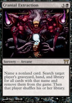 1x Cranial Extraction Heavy Play MTG Magic - Kid Icarus -