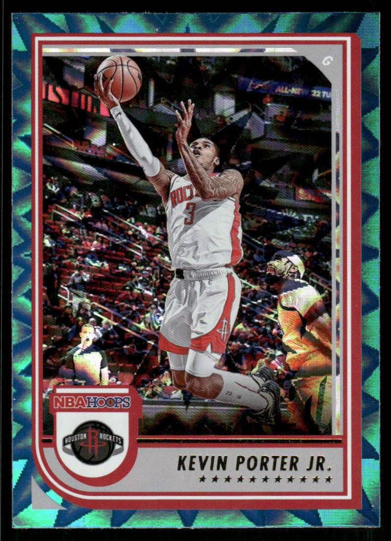2022-23 Hoops #127 Kevin Porter Jr. Teal Explosion