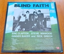 BLIND FAITH s/t 1969 BRITISH ROCK LP SEALED REISSUE ERIC CLAPTON