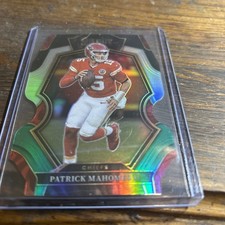 2022 Panini Select - Premier Level Patrick Mahomes II #148 Black & Green Prizm