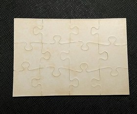 (Game Item) Puzzle, Famicom, Donkey Kong Jr, Mario, Amada, Nintendo.