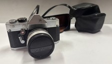 Petri V6 SLR 35mm Film Camera C.C Auto 55mm F1.2 Japan With Leather Protection