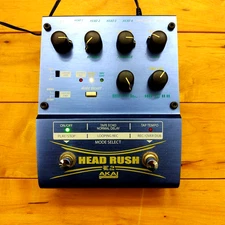 Akai E2 Headrush Delay/Tape Echo and Looper Effects Pedal Tested No power cable