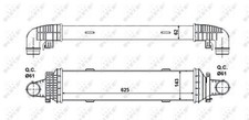 Für NRF 30504 INTERCOOLER / CHARGER Für NRF 30504 INTERCOOLER / CHARGER