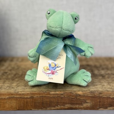 North American Bear Company - Squeek-ums Frosch Mini einzigartiges Babygeschenk neu