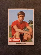 Bergmann 70/71 - Rainer Stiller / Hannover 96 -  mit Kicker Aufdruck 