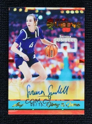 2025 Leaf Glory of the Game Holo Rainbow 6/15 Serena Sundell #CQ-SS1 Auto 1uh7