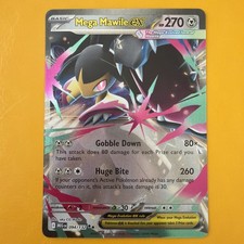Carta Pokémon TCG Mega Mawile EX 094/132 Mega Evoluzione Doppia Rara Holo 270HP