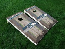 VINYL WRAPS Cornhole Board DECALS Seattle Seahawks 01 12 Man Hawks Game Stickers