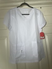 XL Size White Scrub Set