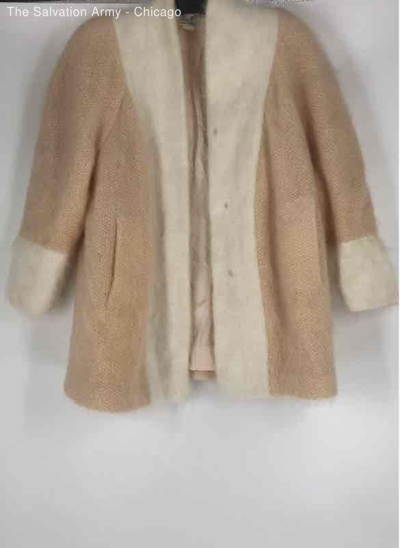 Vendetti Carmel By The Sea Womens Brown Fleece Long Sleeve Cardigan Sweater Sz L