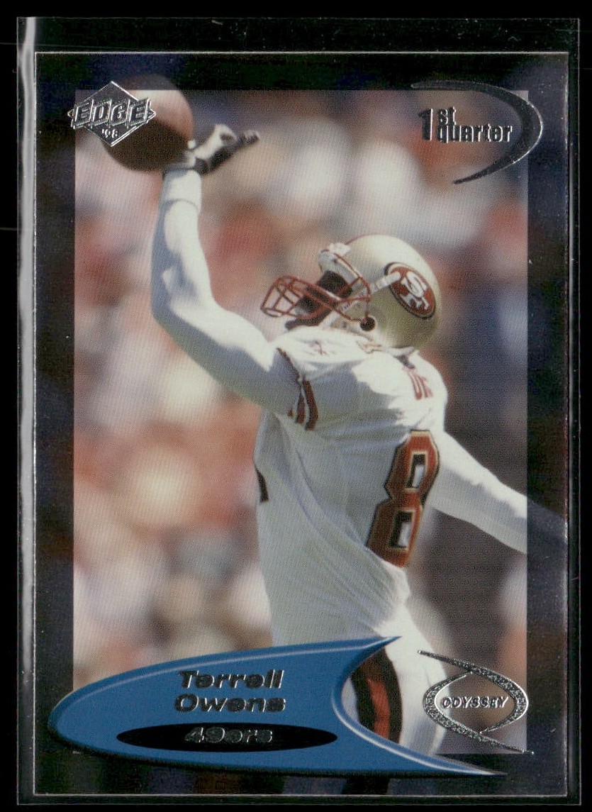 Terrell Owens 1998 Collector's Edge Odyssey Galvanized (Level 1) #129