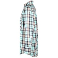 FR Welding Shirts for Men Plaid Green