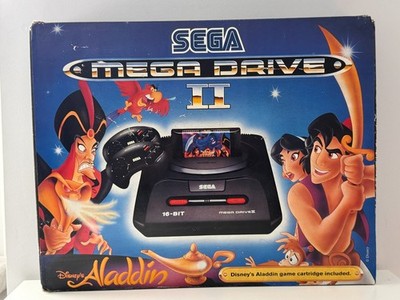 Sega Mega Drive II Aladdin Edition Konsole PAL komplett und funktionsfähig gebraucht verpackt