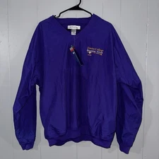 NWT Elmira College Jacket Booster Club Golf Windbreaker 2006 Blue Men’s Size L